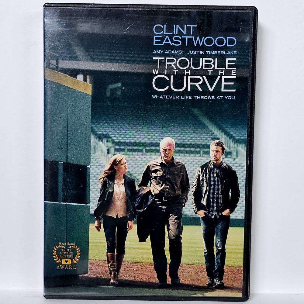Trouble With The Curve DVD Clint‎ Eastwood Amy Adams Timberlake Baseball 2012